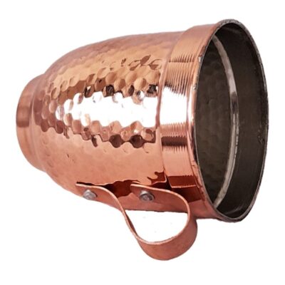 Persian Copper Cup – Handcrafted with Handle for Cold Drinks – Hammered