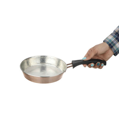 Handcrafted & Hammered Persian Copper Frying Pan – Javid Design