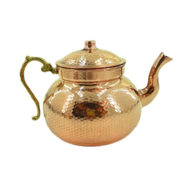 Persian Copper Teapot Durable Hammered Amuhia