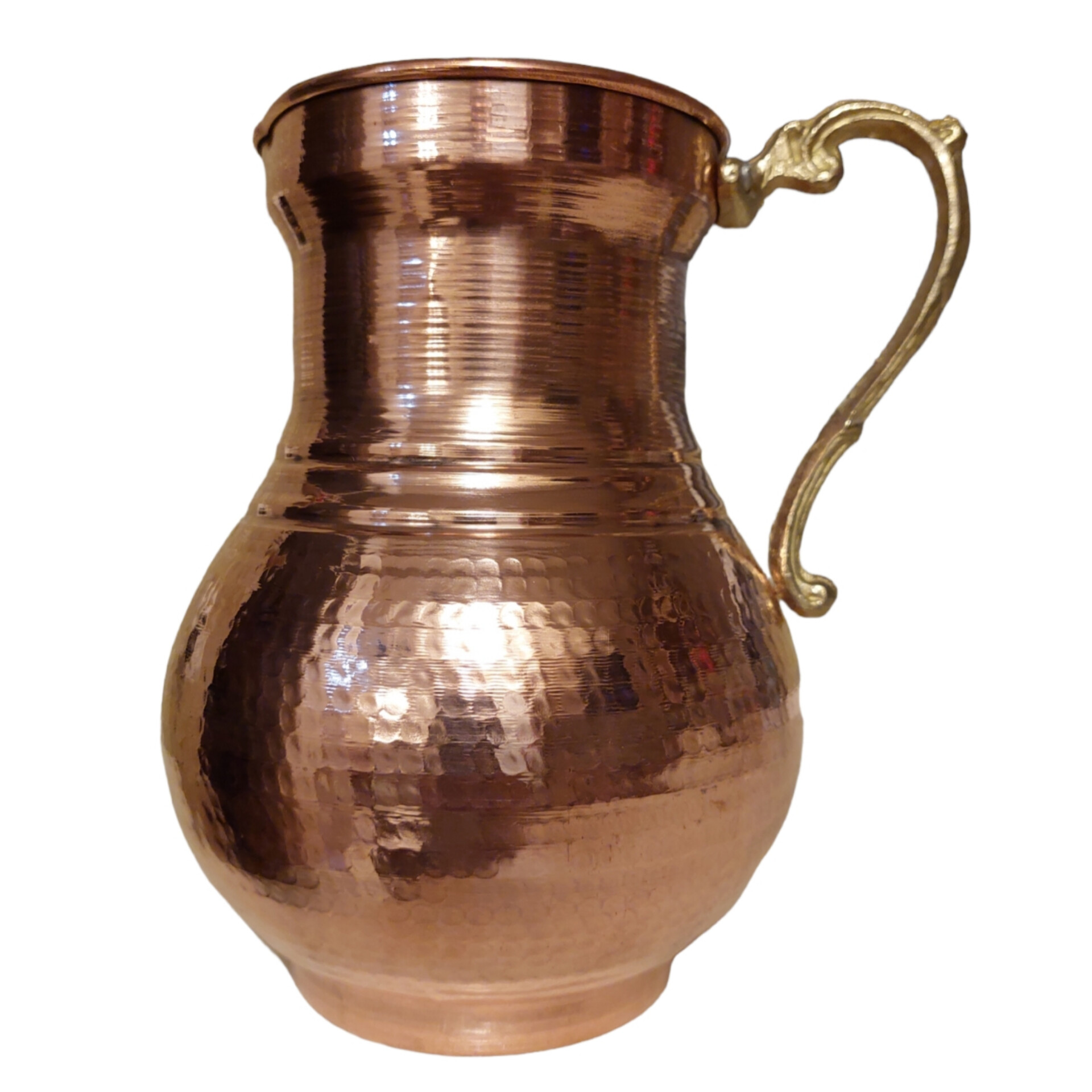 Persian Copper Pitcher Hammered