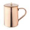Persian Copper Pitcher Handcrafted with Lid & Handle