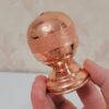 Persian Copper Salt & Pepper Shakers Hammered Bizhan Set of 2