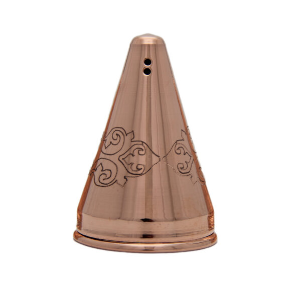 Persian Copper Salt & Pepper Shakers Hammered Derafsh Set of 2