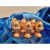 Persian Copper Salt & Pepper Shakers Set with Artistic Design