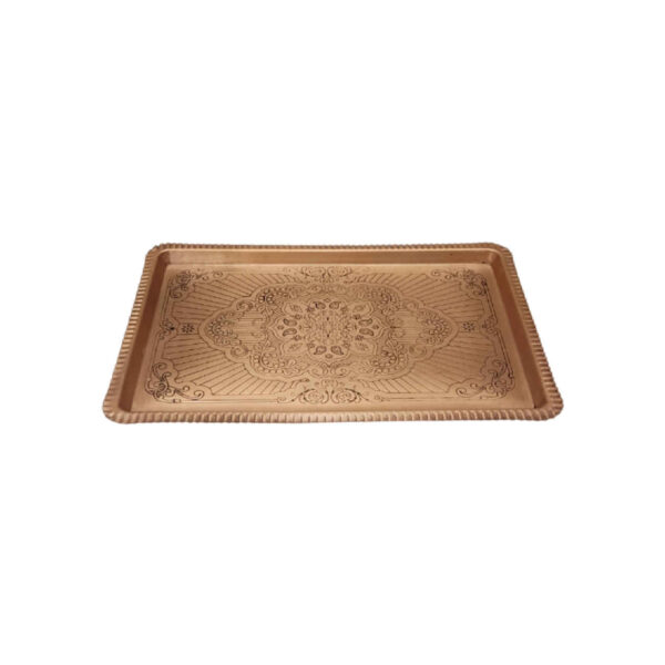 Persian Copper Serving Tray Hammered