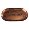 Persian Copper Serving Tray Traditionall Hammered Mojdeh