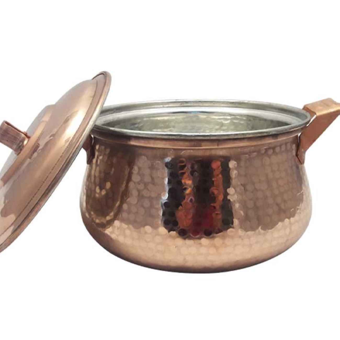 Persian Copper Stock Pot – Traditional Hammered Cooking Model Zubin