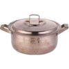 Persian Copper Stock Pot - Traditional Hammered Cooking Style Linda