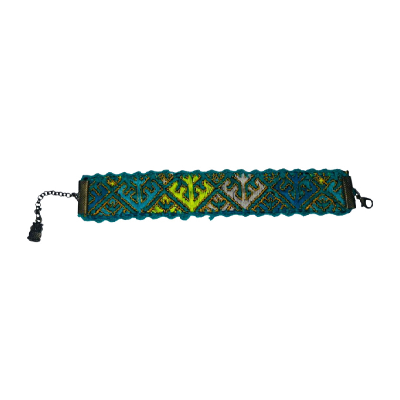 Persian Embroidered Bracelet Model Balochi