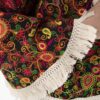 Persian Embroidered Manto for Women with Paisley Design