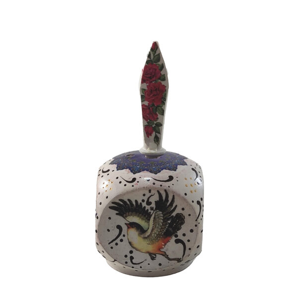 Wooden Persian Surma Dani Container for Keeping Kohl Traditional Style (x2)