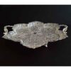 Persian Filigree Copper Tray Artisanal Decorative