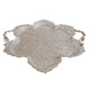 Persian Filigree Copper Tray Artisanal Decorative