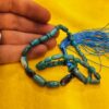 Persian Neyshabur Turquoise Rosary: Handcrafted Tasbih 33 Beads