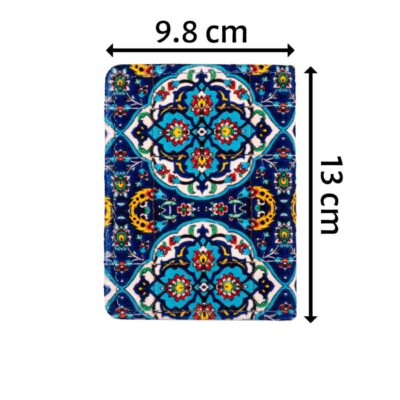 Persian Notebook with Traditional Tile Art Design, Artistic Notebook