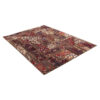 Vintage Persian Hand-Knotted Patchwork Carpet Geometric