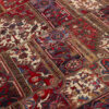 Vintage Persian Hand-Knotted Patchwork Carpet Geometric