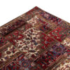 Vintage Persian Hand-Knotted Patchwork Carpet Geometric