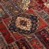 Vintage Persian Hand-Knotted Patchwork Carpet