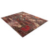 Vintage Persian Hand-Knotted Patchwork Carpet