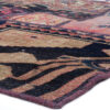 Vintage Persian Hand-Knotted Patchwork Carpet Geometric
