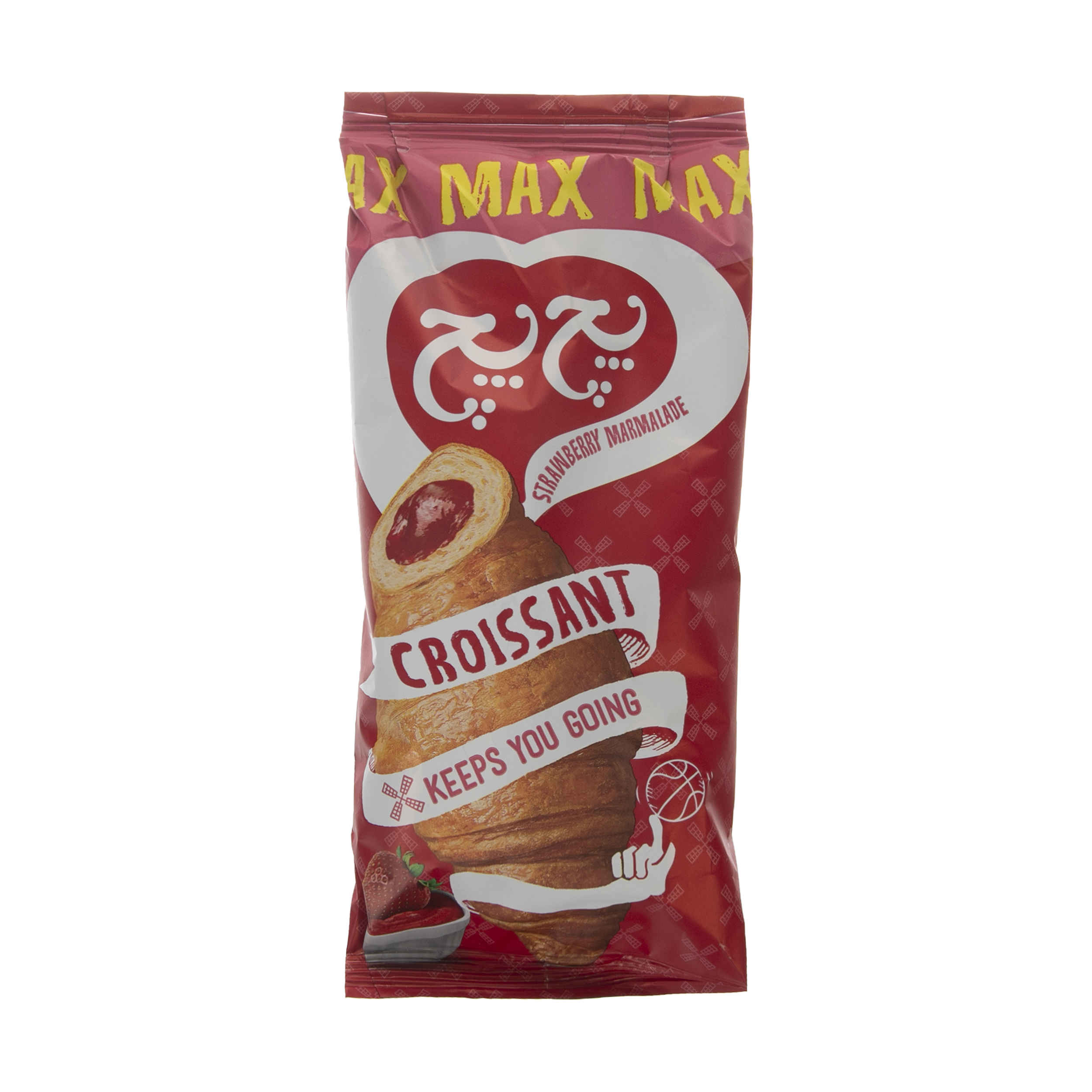 Persian Pech Pech Strawberry Cream Croissant 50 gr (x16)
