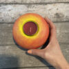 Persian Pottery Candlestick Handmade with Apple Design