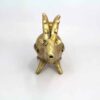 Persian Pottery Candlestick Handmade with Goat Design