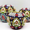 Persian Pottery Candlestick Minakari Handcraft with Artistic Design