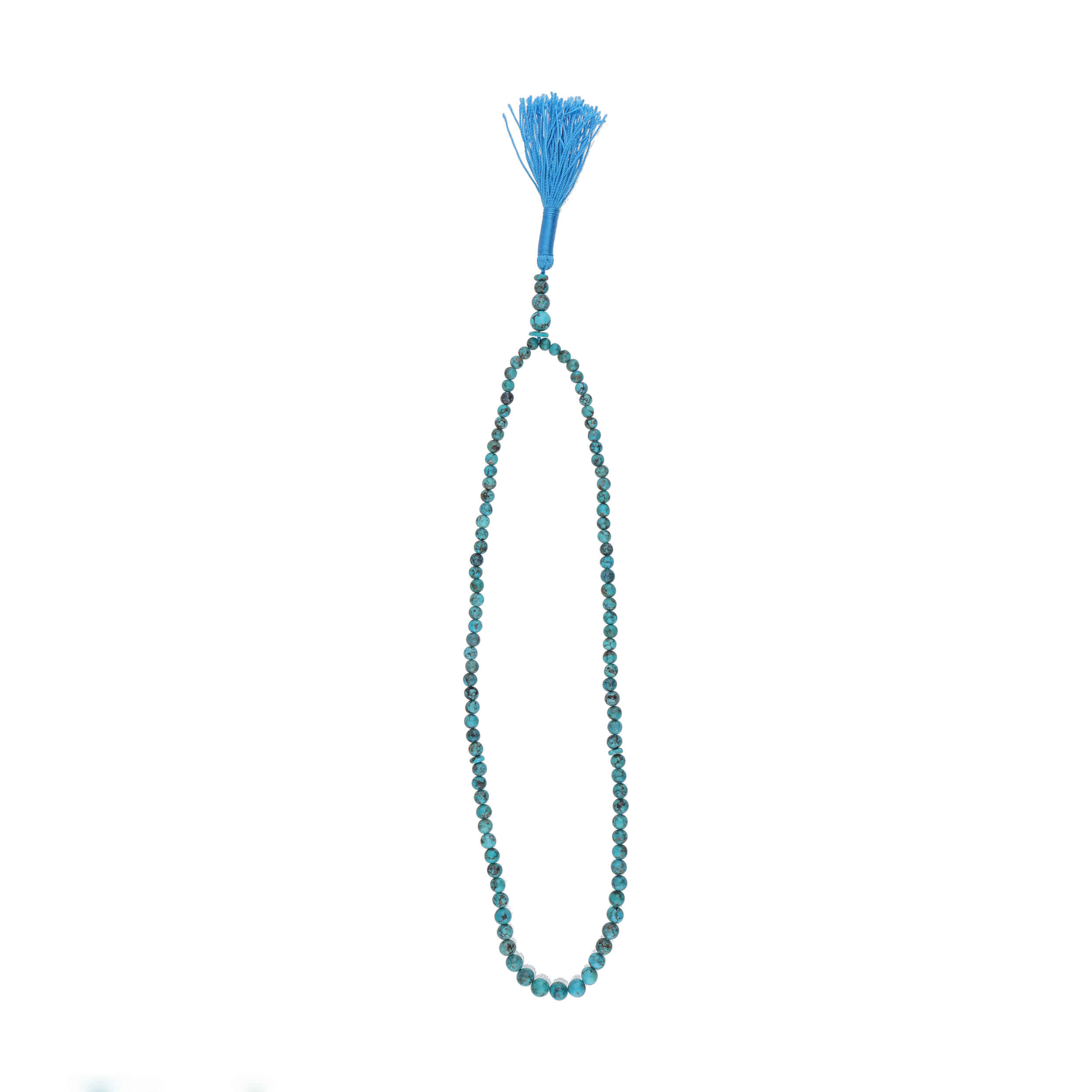 Persian Neyshabur Turquoise Rosary: Crafted with 101 Prayer Beads Tasbih
