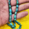 Persian Neyshabur Turquoise Rosary: Crafted with 33 Prayer Beads Tasbih