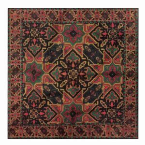 Mini Brown Head Scarf for Women – Persian Model Naghshineh