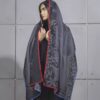 Persian Shawl with Calligraphy Print Design for Women