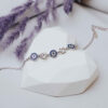 Silver Bracelet for Women - Evil Eye Design