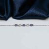 Silver Bracelet for Women - Evil Eye Design