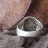 Persian Neyshabur Turquoise Silver Ring Handcrafted AM_4091
