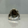 Persian Neyshabur Turquoise Silver Ring Handcrafted 92-2