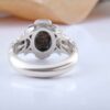 Persian Neyshabur Turquoise Silver Ring Handcrafted for Men