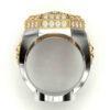 Sterling Silver Lion Face Engraved Signet Ring for Men