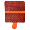 Persian Woven Leather Wallet for Women with Pateh Design