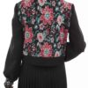 Persian Women's Short Manto with Floral Design