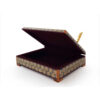 Handcrafted Persian Wooden Pen Holder for Desk - Elegance Khatamkari Art