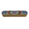 Persian Wooden Pencil Box Handcrafted with  Khatamkari