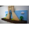 Decorative & Handcrafted Wall Key Holder with Azadi Tower Design