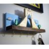 Decorative & Handcrafted Wall Key Holder with Azadi Tower Design