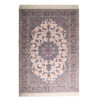 Persian Wool Carpet Hand-Knotted Genuine in Ardakan Lachak Toranj Cream