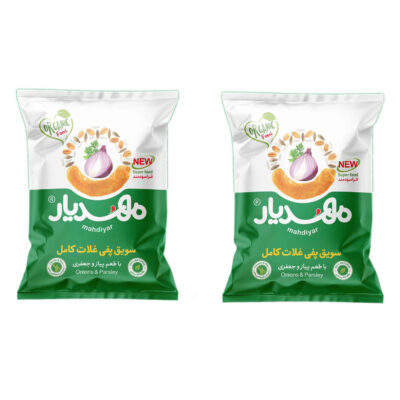 Iranian Sooyegh – Legume Puff Snack with Onion & Parsley Flavor, 50 gr (15x)