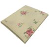 Printed Tablecloth with Cotton Round Floral