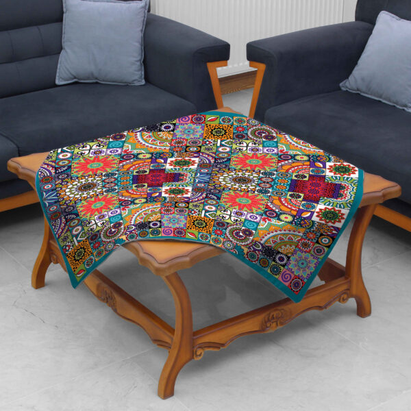 Printed Tablecloth with Traditional Design