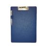 Leather Clipboard with Navy Blue Pen